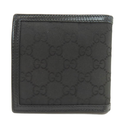 GUCCI グッチ 150413 アウトレット GG 二つ折り財布（小銭入れあり） ナイロン レディース 中古