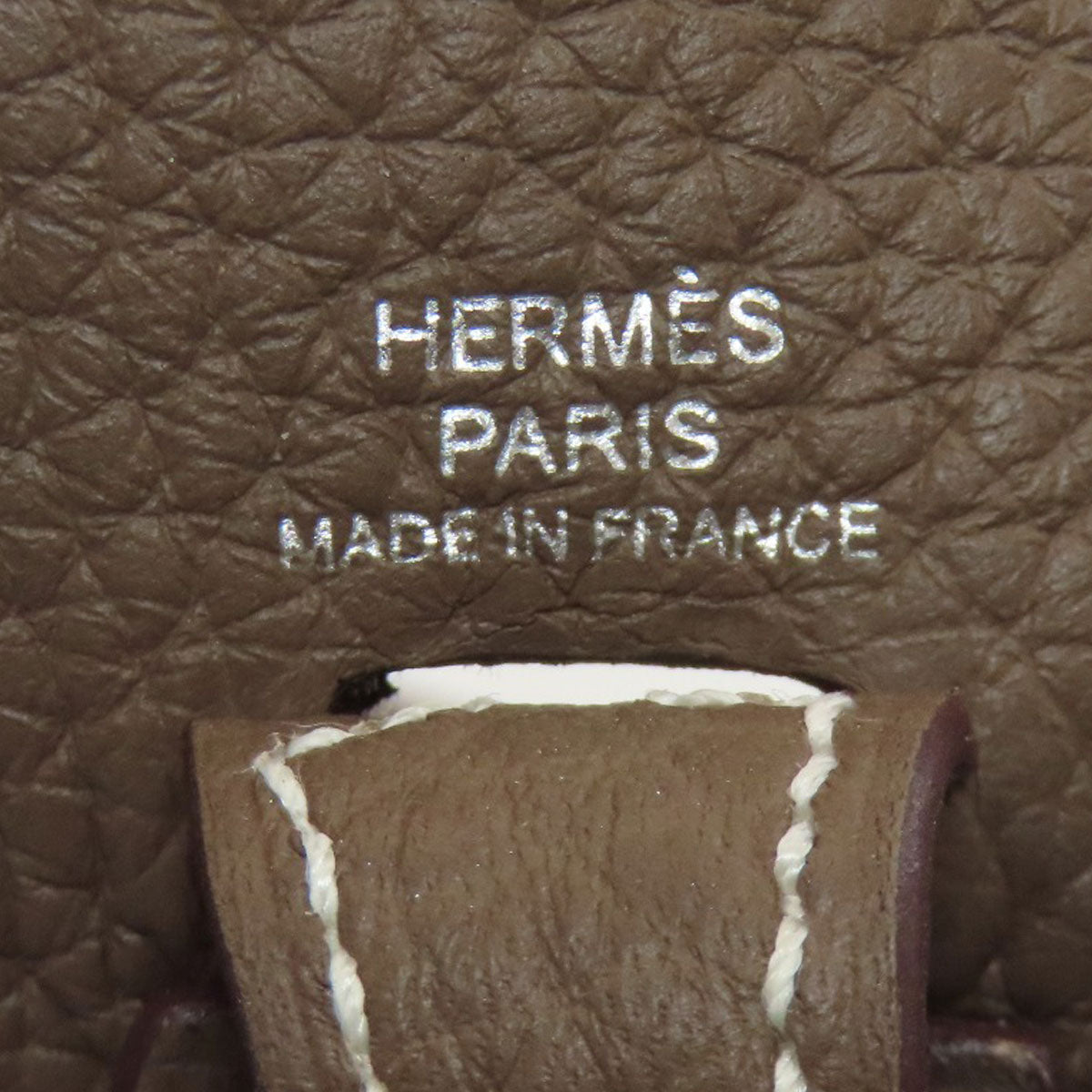 HERMES エルメス エブリンTPM エトープ シルバー金具 ショルダーバッグ トリヨン レディース 中古