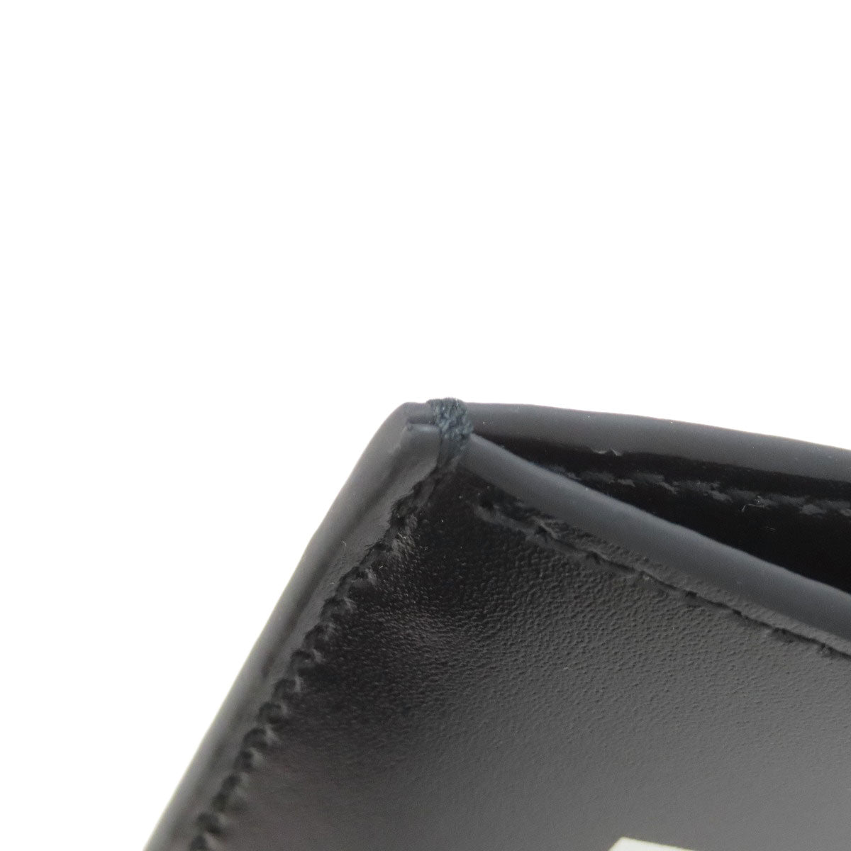 BALENCIAGA バレンシアガ 640535 ロゴプリント カードケース レザー レディース 中古