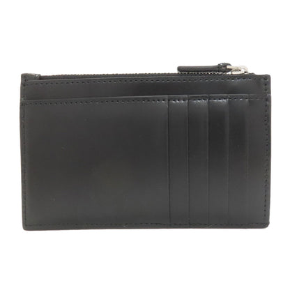 BALENCIAGA バレンシアガ 640535 ロゴプリント カードケース レザー レディース 中古
