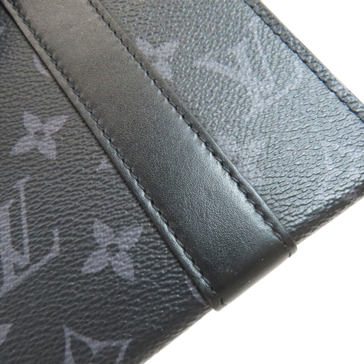LOUIS VUITTON ルイヴィトン M46453 サックプラ MINI ハンドバッグ モノグラムエクリプス レディース 中古