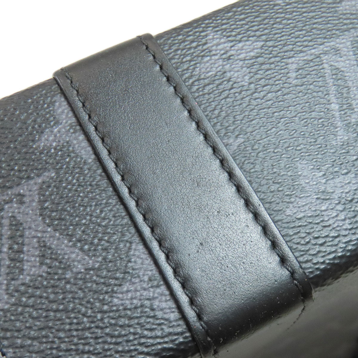 LOUIS VUITTON ルイヴィトン M46453 サックプラ MINI ハンドバッグ モノグラムエクリプス レディース 中古