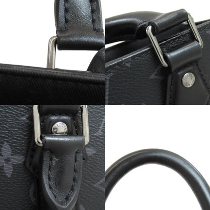 LOUIS VUITTON ルイヴィトン M46453 サックプラ MINI ハンドバッグ モノグラムエクリプス レディース 中古