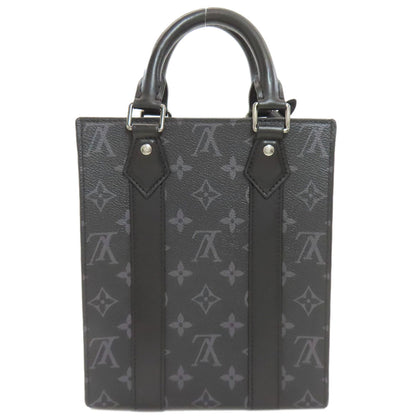 LOUIS VUITTON ルイヴィトン M46453 サックプラ MINI ハンドバッグ モノグラムエクリプス レディース 中古