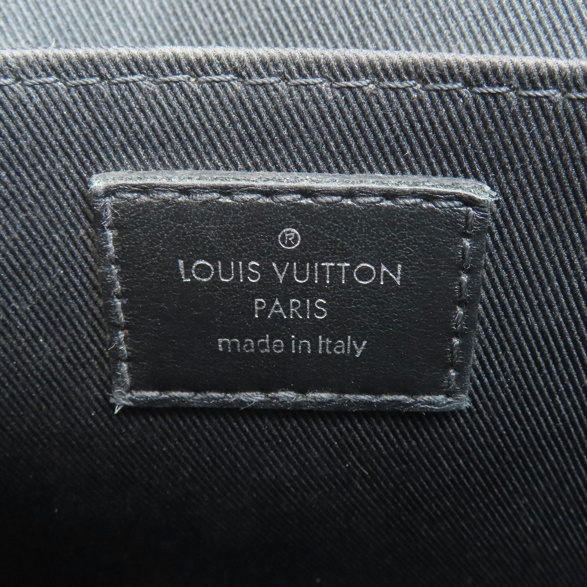 LOUIS VUITTON ルイヴィトン M46453 サックプラ MINI ハンドバッグ モノグラムエクリプス レディース 中古