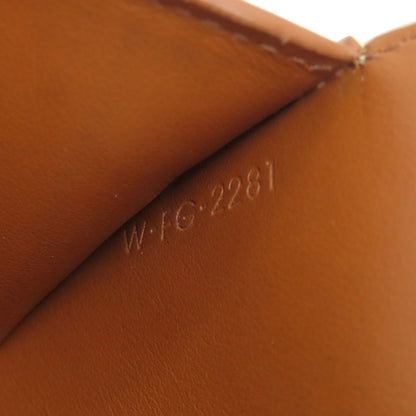 CELINE セリーヌ マカダム柄 三つ折り財布 二つ折り財布（小銭入れあり） レザー レディース 中古