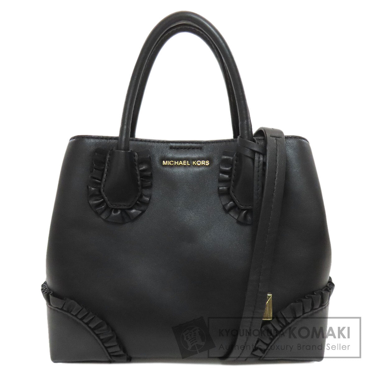 マイケルコース フリル 2WAY ハンドバッグ 中古 商品画像1