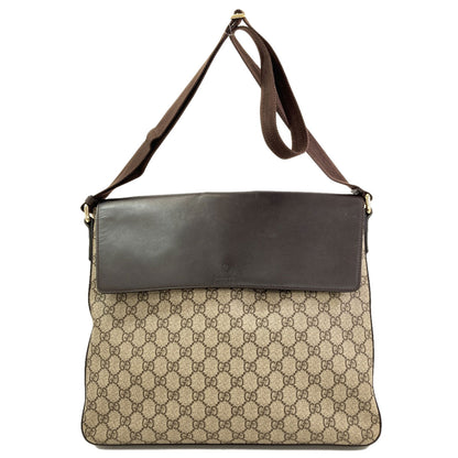 GUCCI グッチ 353429 GGスプリーム ショルダーバッグ PVC レディース 中古