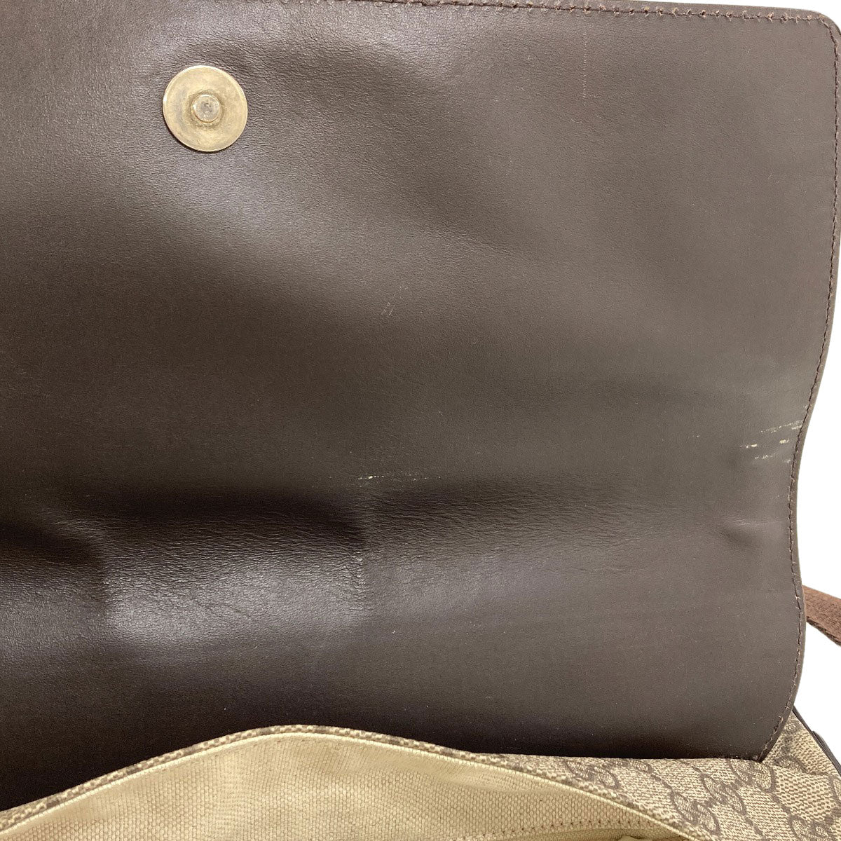 GUCCI グッチ 353429 GGスプリーム ショルダーバッグ PVC レディース 中古