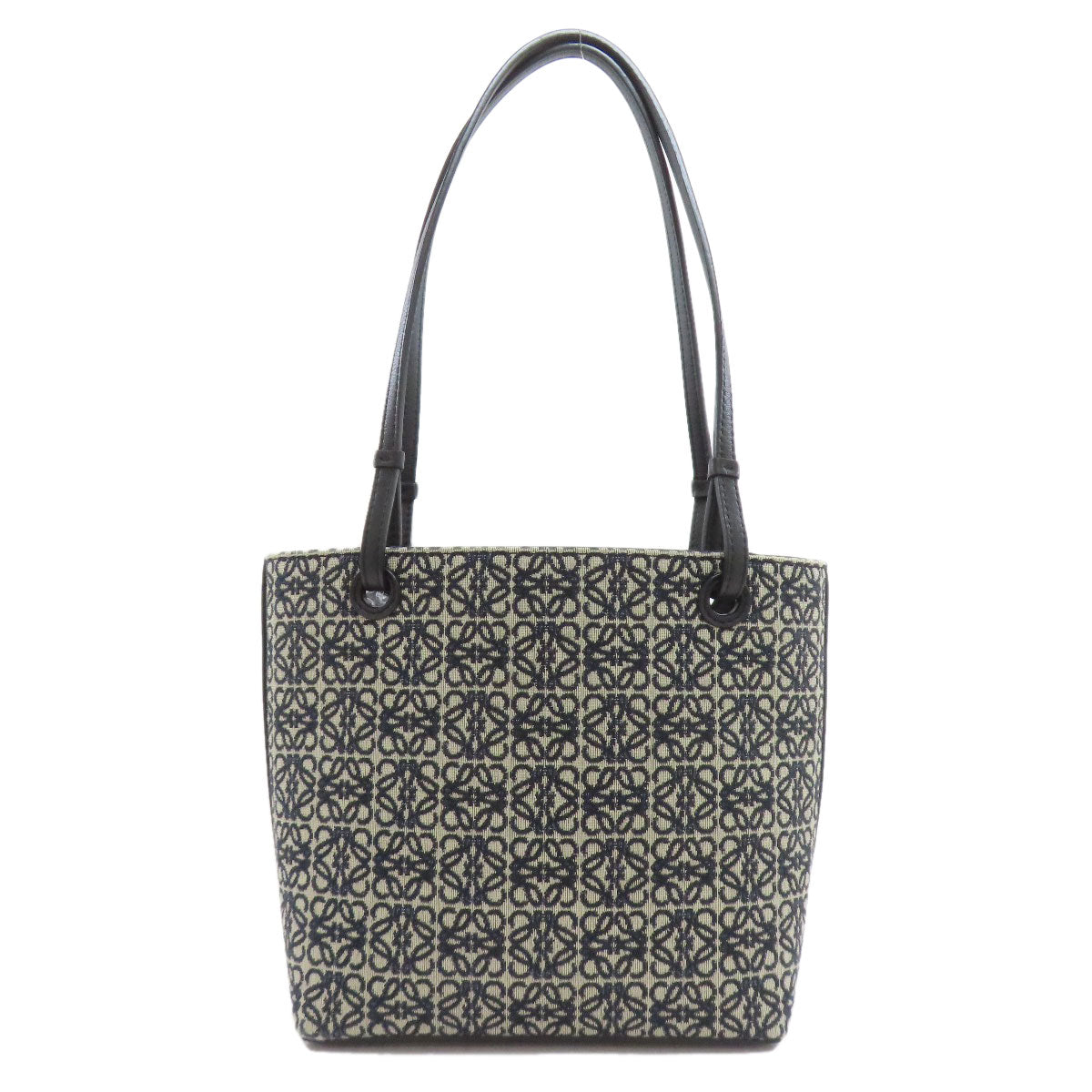 LOEWE ロエベ アナグラム トートバッグ キャンバス レディース 中古