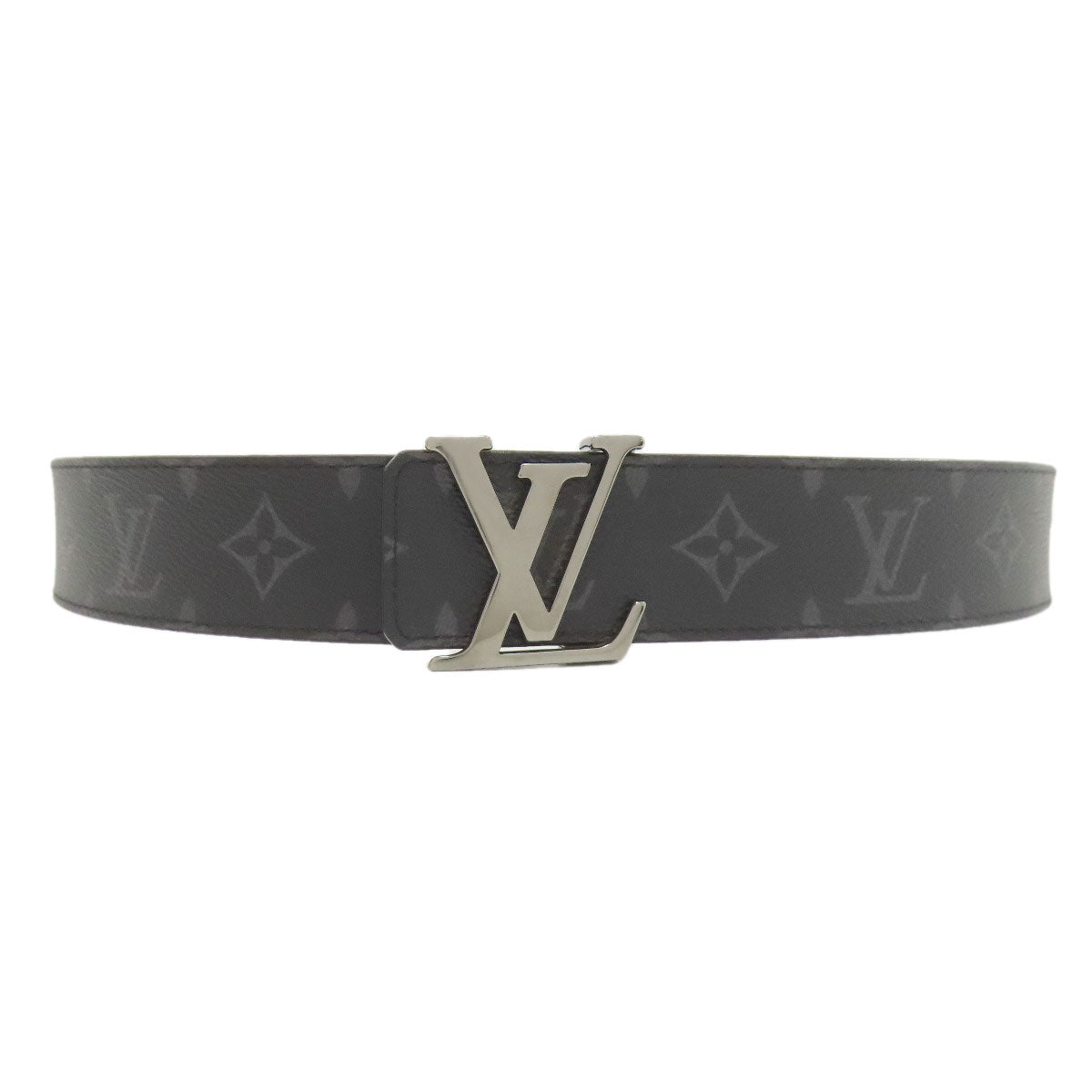 LOUIS VUITTON ルイヴィトン M9043 サンチュール・LV イニシャル 40MM リバーシブル ベルト モノグラムキャンバス メンズ 中古