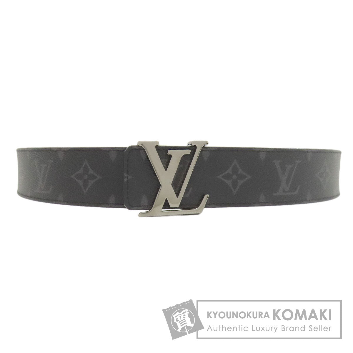 LOUIS VUITTON ルイヴィトン M9043 サンチュール・LV イニシャル 40MM リバーシブル ベルト モノグラムキャンバス メンズ 中古