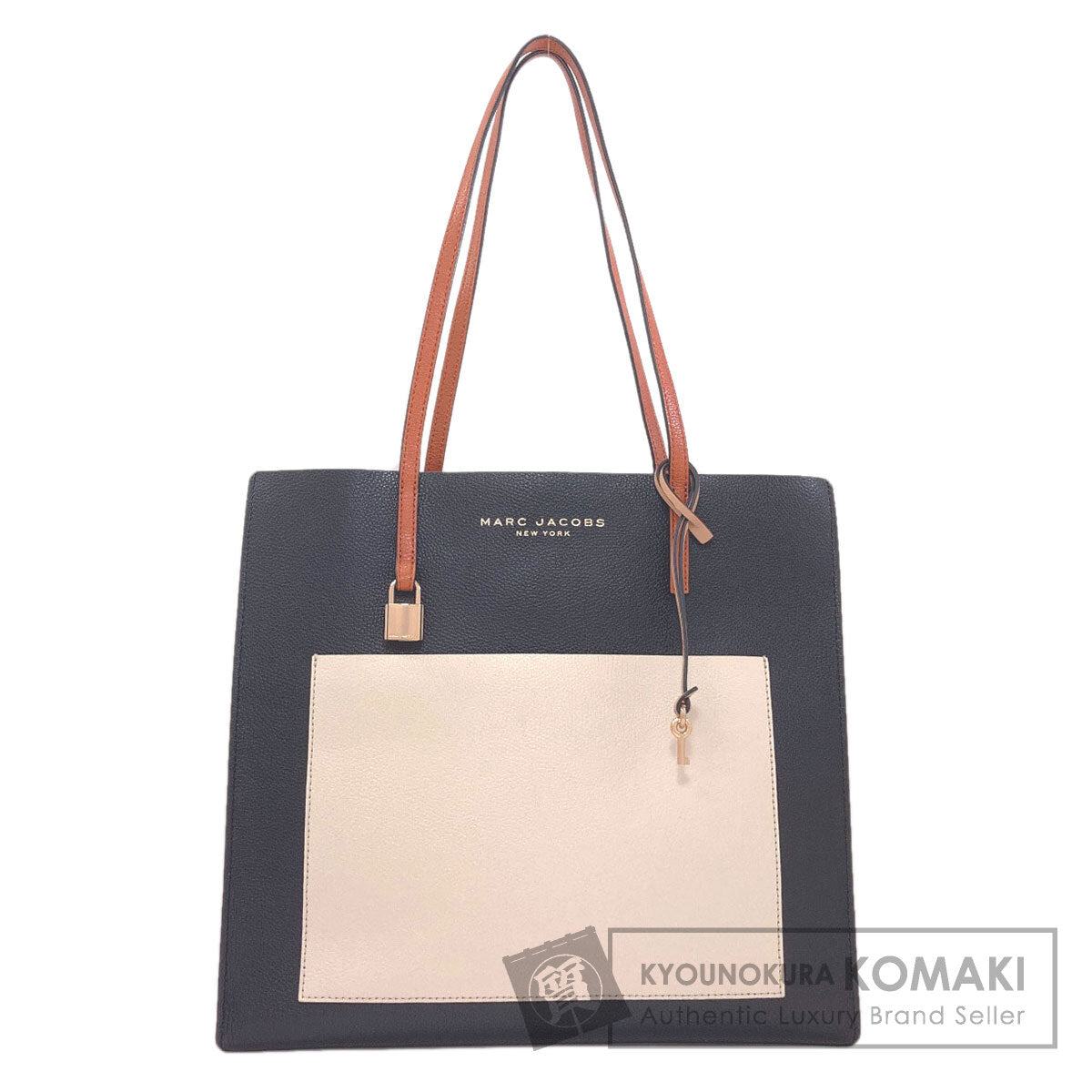 マーク・ジェイコブス ロゴ トートバッグ 中古 商品画像1