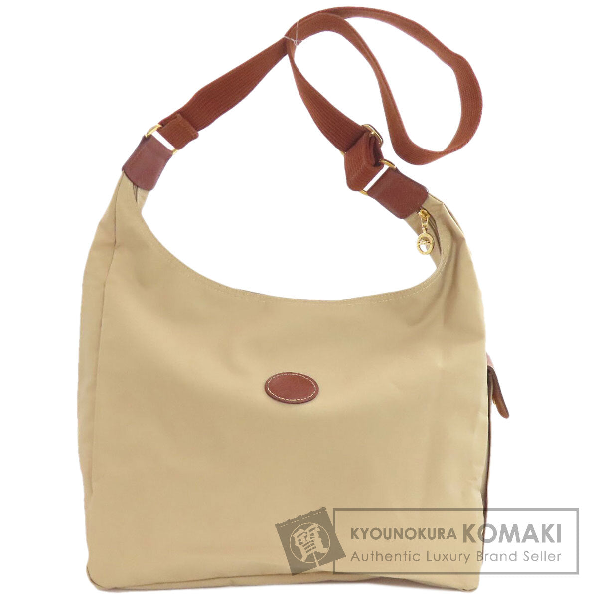 ロンシャン ロゴ ショルダーバッグ 中古 商品画像1