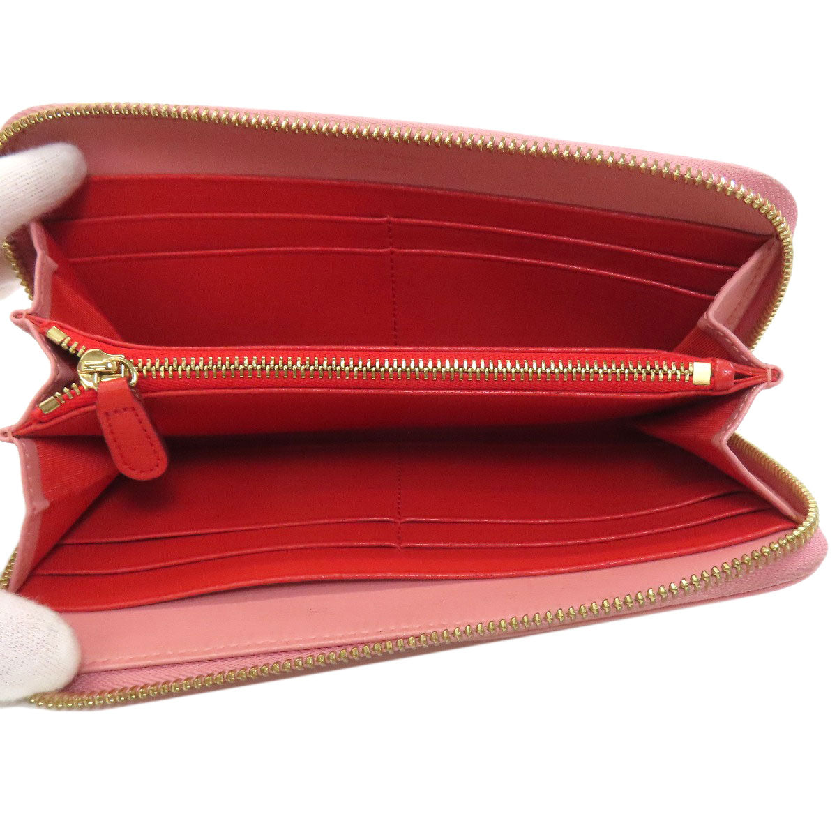 Salvatore Ferragamo サルヴァトーレフェラガモ ガンチーニ 長財布（小銭入れあり） レザー レディース 中古
