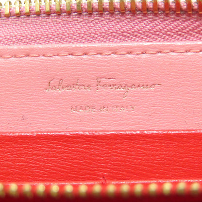 Salvatore Ferragamo サルヴァトーレフェラガモ ガンチーニ 長財布（小銭入れあり） レザー レディース 中古