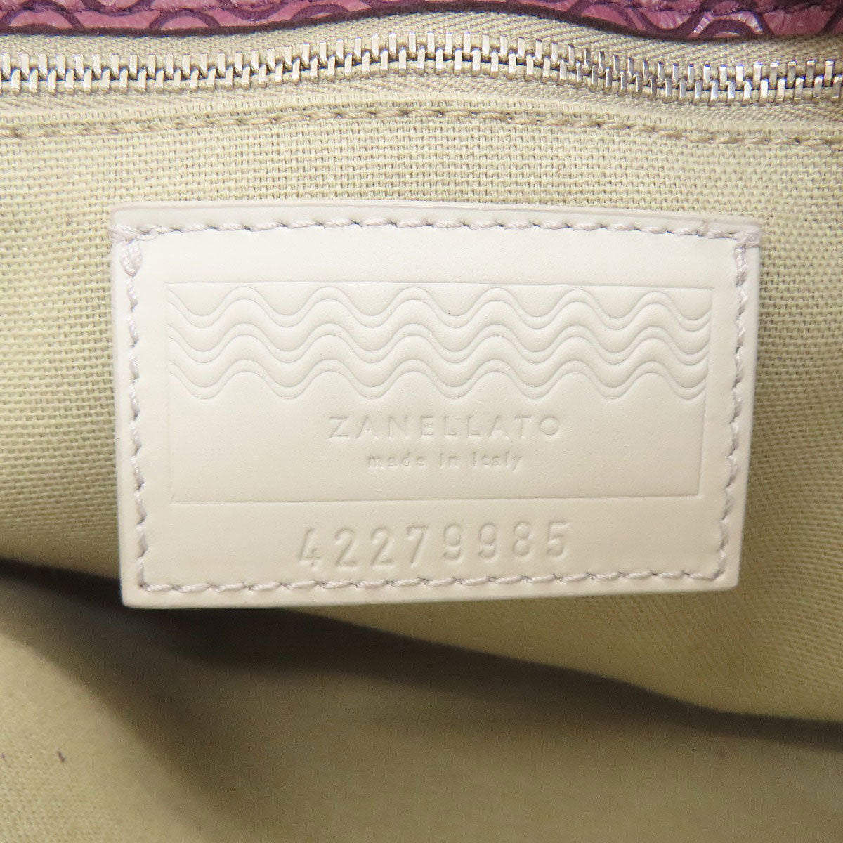 ザネラート ポスティーナ 2WAY ハンドバッグ 中古 商品画像8