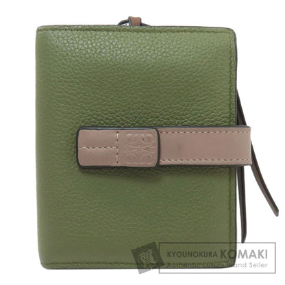 LOEWE ロエベ バーティカル 二つ折り財布（小銭入れあり） レザー レディース 中古
