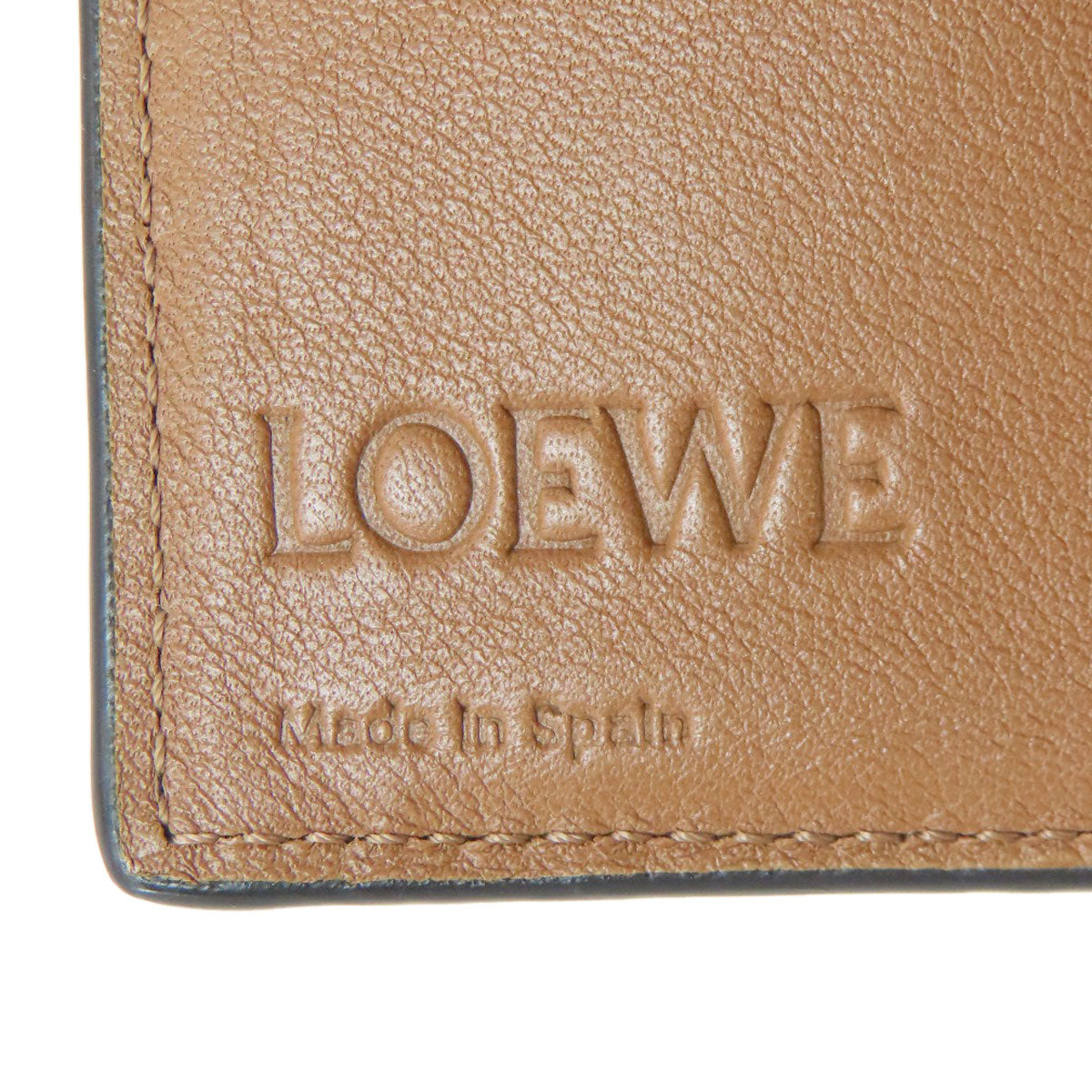 LOEWE ロエベ バーティカル 二つ折り財布（小銭入れあり） レザー レディース 中古