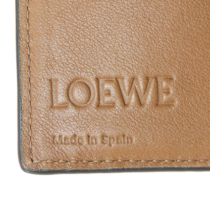 LOEWE ロエベ バーティカル 二つ折り財布（小銭入れあり） レザー レディース 中古