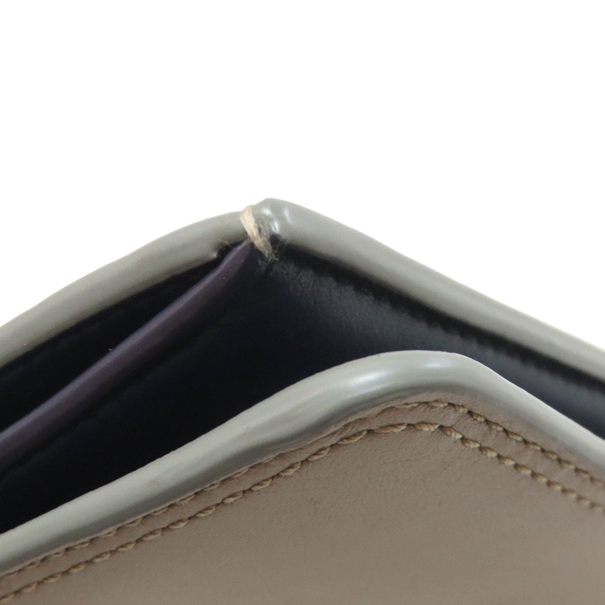 J&M Davidson ジェイアンドエムデヴィッドソン ロゴ 長財布（小銭入れあり） レザー レディース 中古