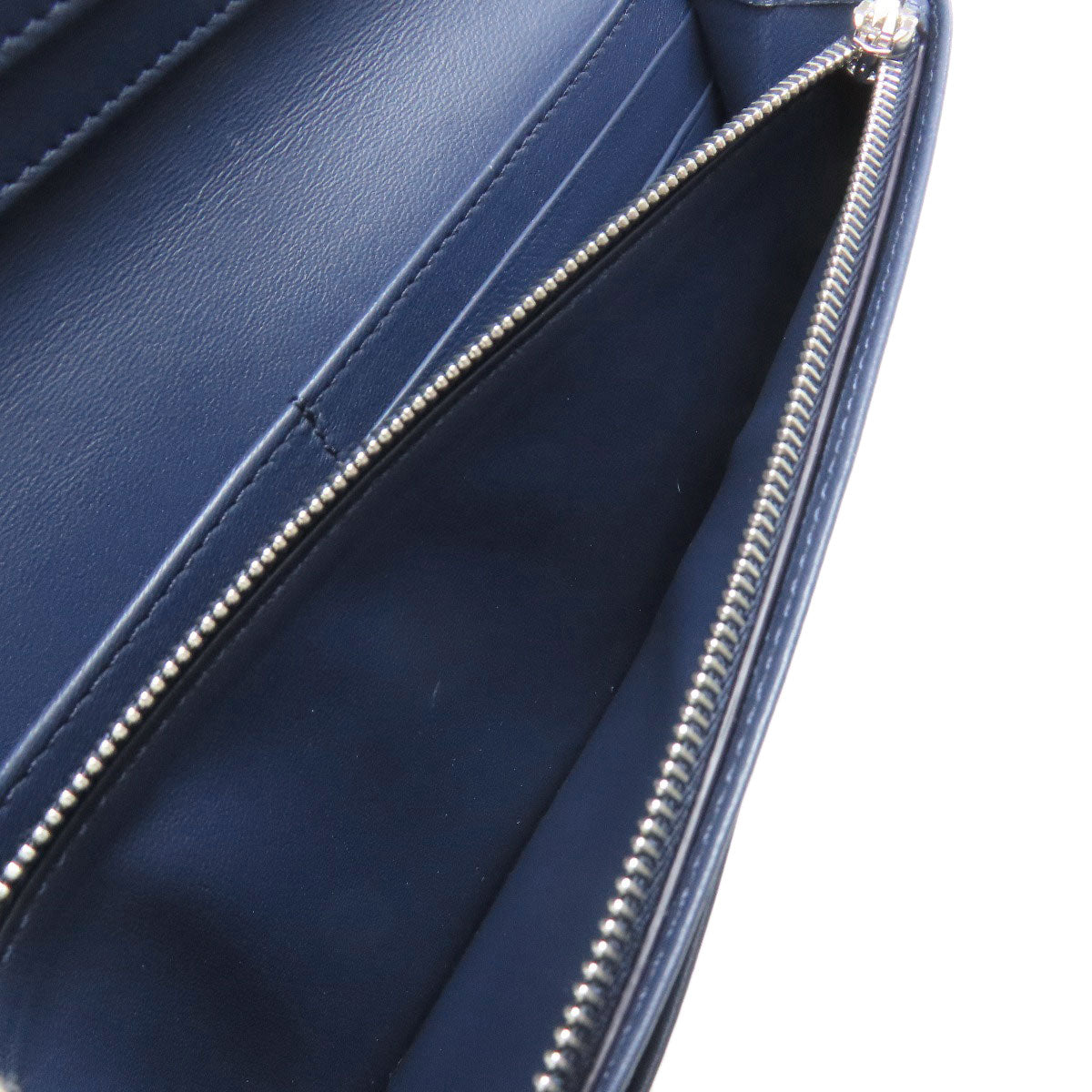 J&M Davidson ジェイアンドエムデヴィッドソン ロゴ 長財布（小銭入れあり） レザー レディース 中古