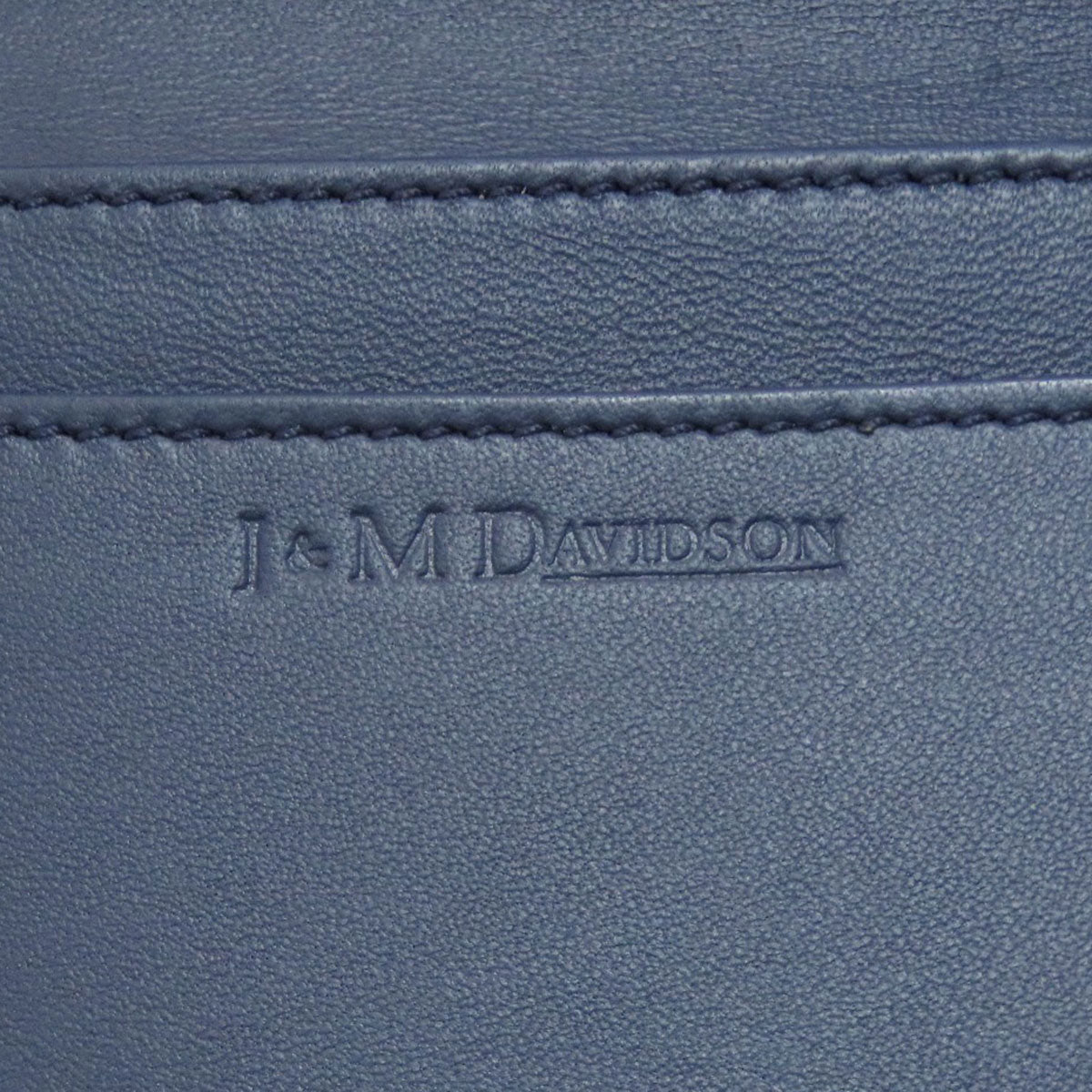 J&M Davidson ジェイアンドエムデヴィッドソン ロゴ 長財布（小銭入れあり） レザー レディース 中古