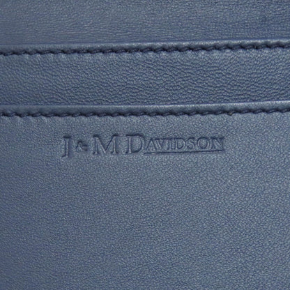 J&M Davidson ジェイアンドエムデヴィッドソン ロゴ 長財布（小銭入れあり） レザー レディース 中古