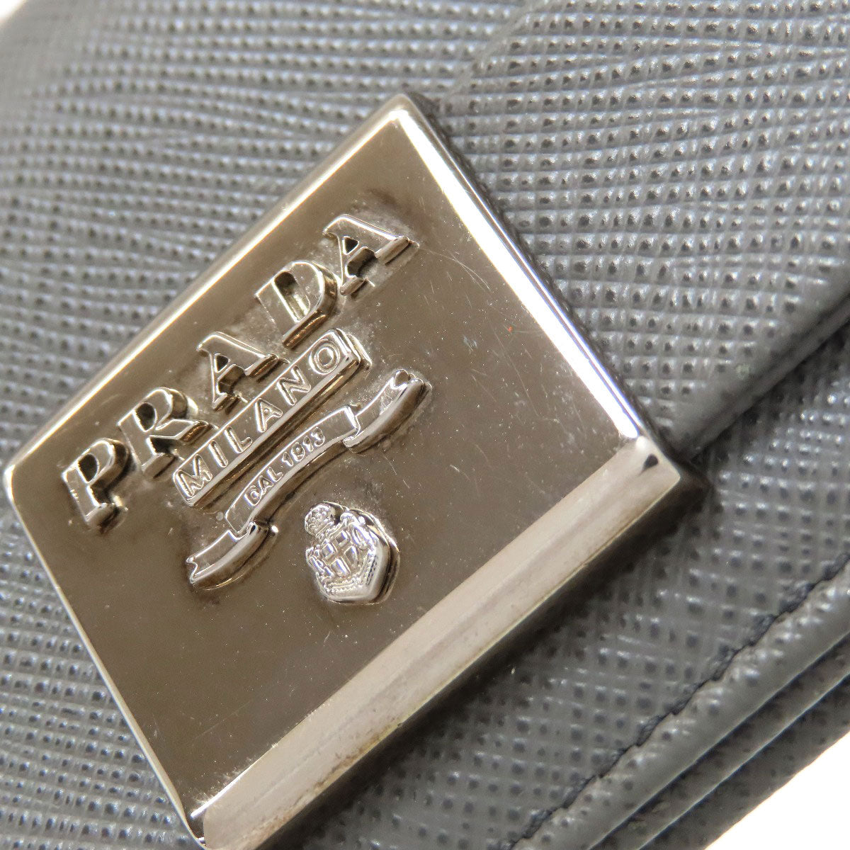 PRADA プラダ フィオッコ カードケース サフィアーノ レディース 中古