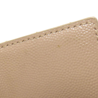 SAINT LAURENT サンローラン ロゴ キーケース レザー レディース 中古
