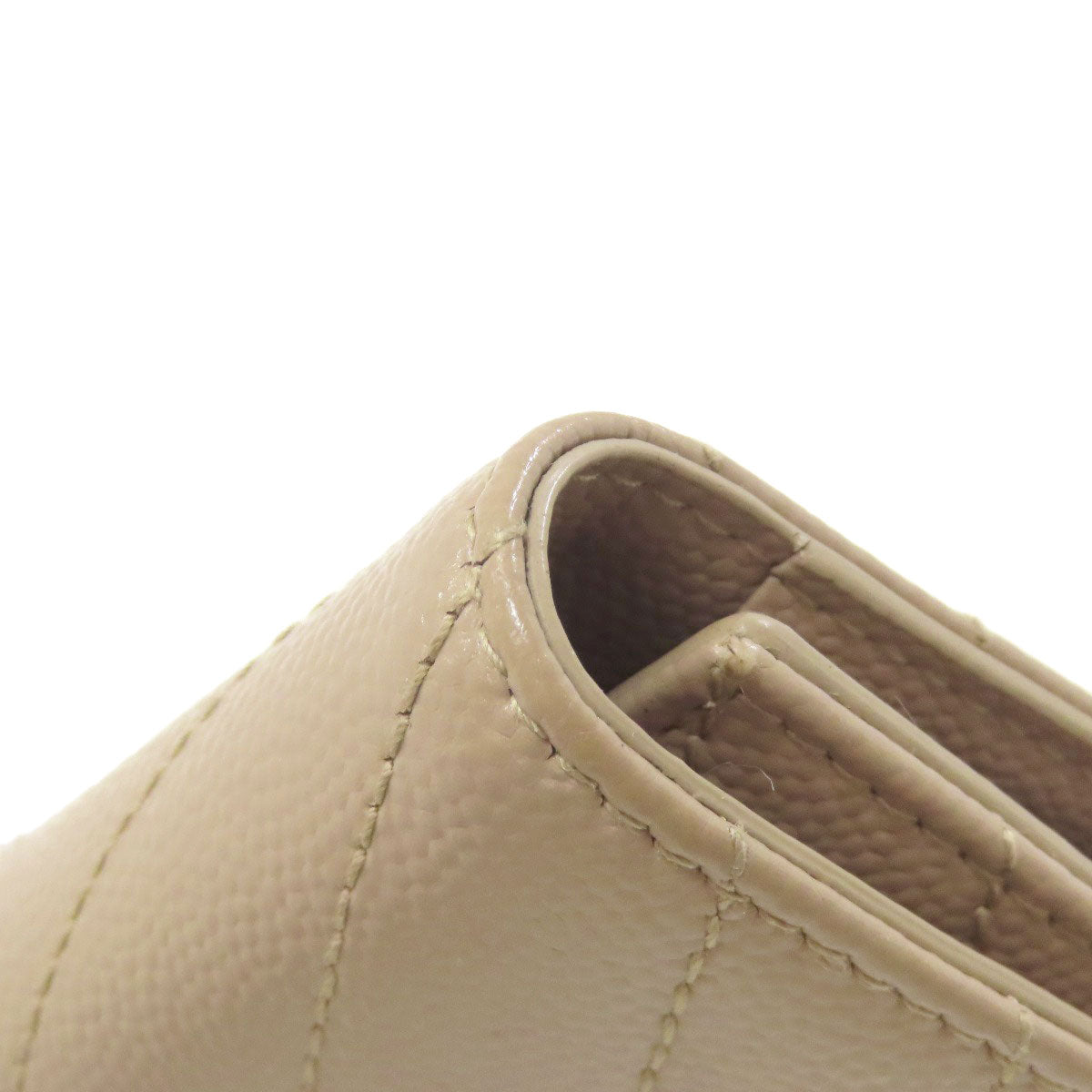 SAINT LAURENT サンローラン ロゴ キーケース レザー レディース 中古