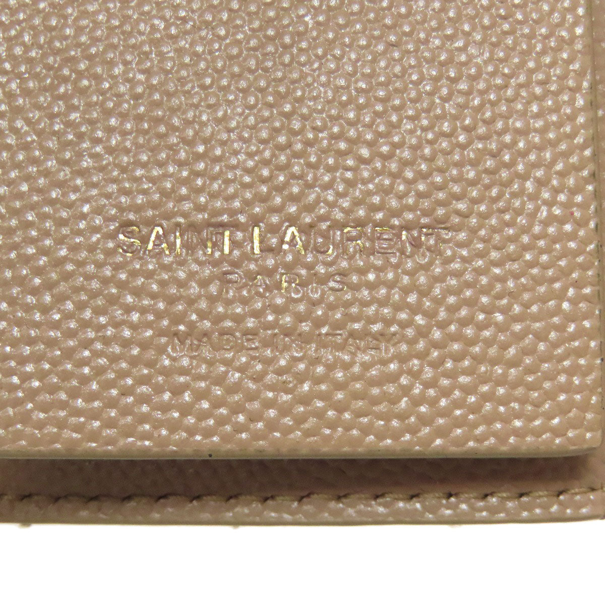 SAINT LAURENT サンローラン ロゴ キーケース レザー レディース 中古