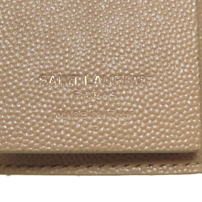 SAINT LAURENT サンローラン ロゴ キーケース レザー レディース 中古