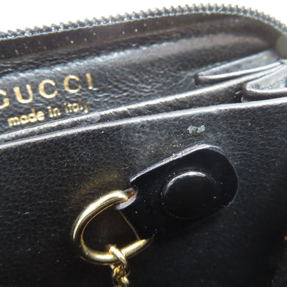 GUCCI グッチ 030・2888・1373・0 キーフック付き コインケース レザー レディース 中古