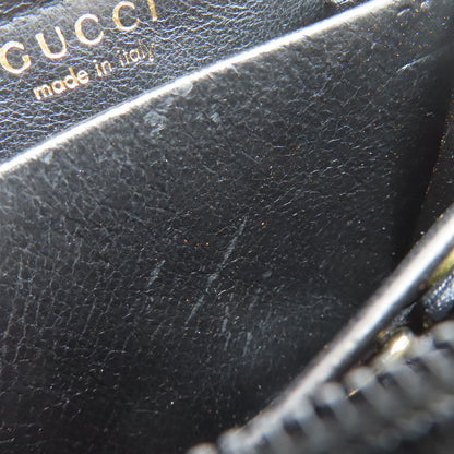 GUCCI グッチ 030・2888・1373・0 キーフック付き コインケース レザー レディース 中古