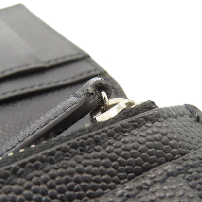 YVES SAINT LAURENT イヴ・サンローラン ロゴ 長財布（小銭入れあり） レザー レディース 中古