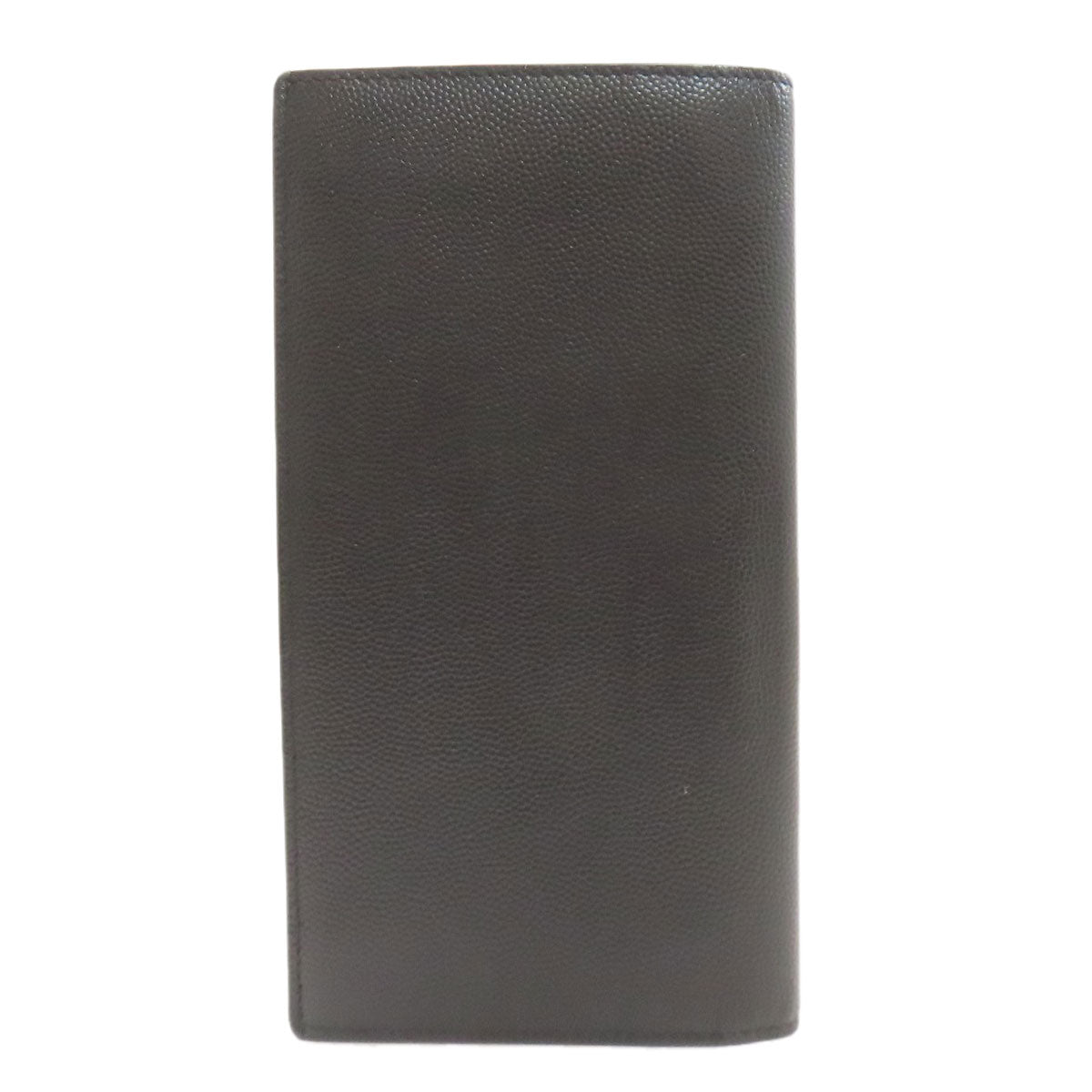 YVES SAINT LAURENT イヴ・サンローラン ロゴ 長財布（小銭入れあり） レザー レディース 中古