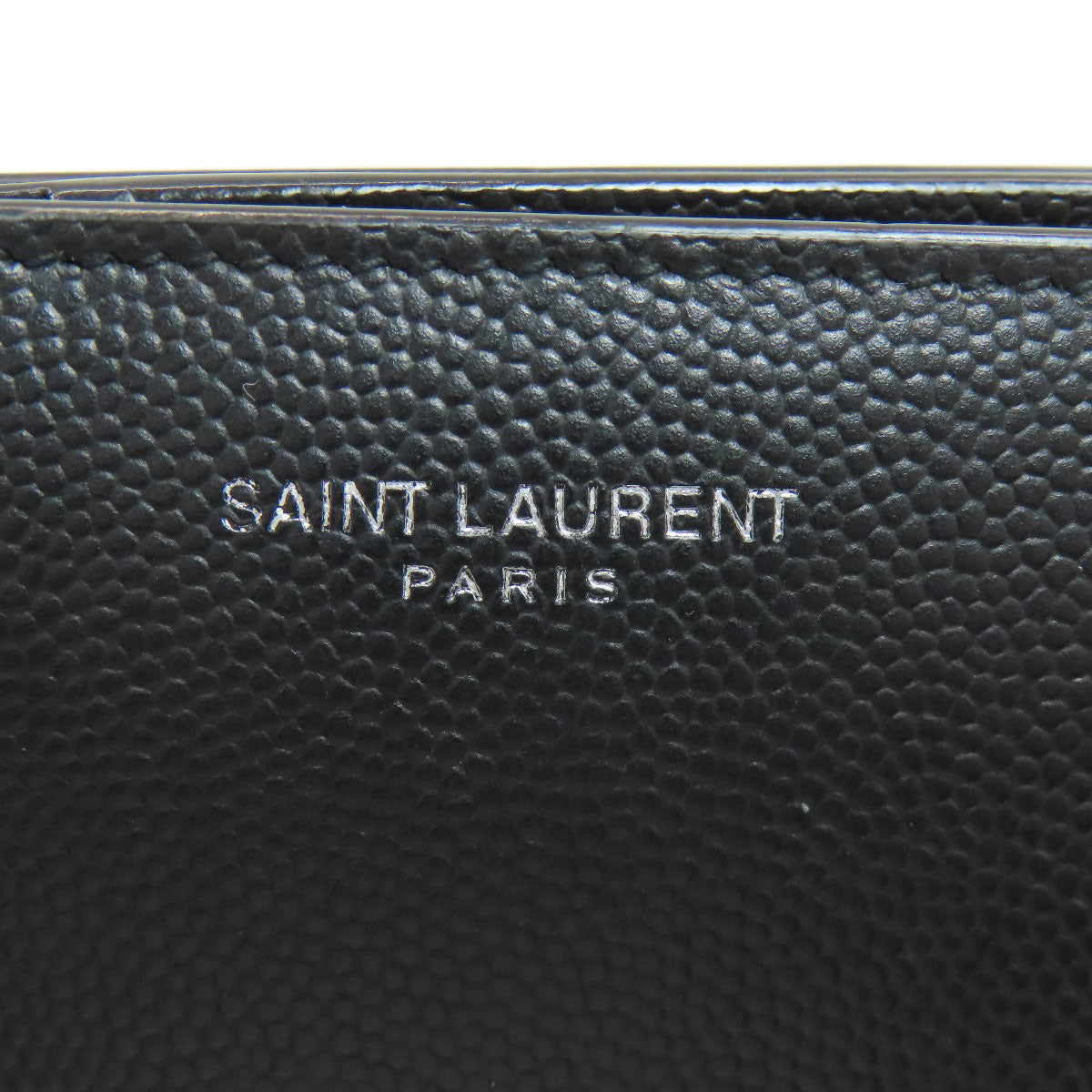 YVES SAINT LAURENT イヴ・サンローラン ロゴ 長財布（小銭入れあり） レザー レディース 中古