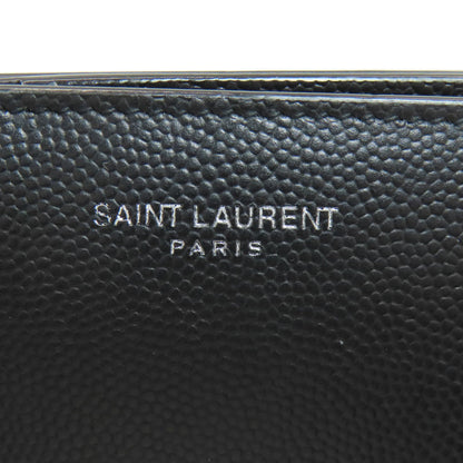 YVES SAINT LAURENT イヴ・サンローラン ロゴ 長財布（小銭入れあり） レザー レディース 中古