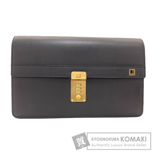 Dunhill ダンヒル ロゴ セカンドバッグ レザー メンズ 中古