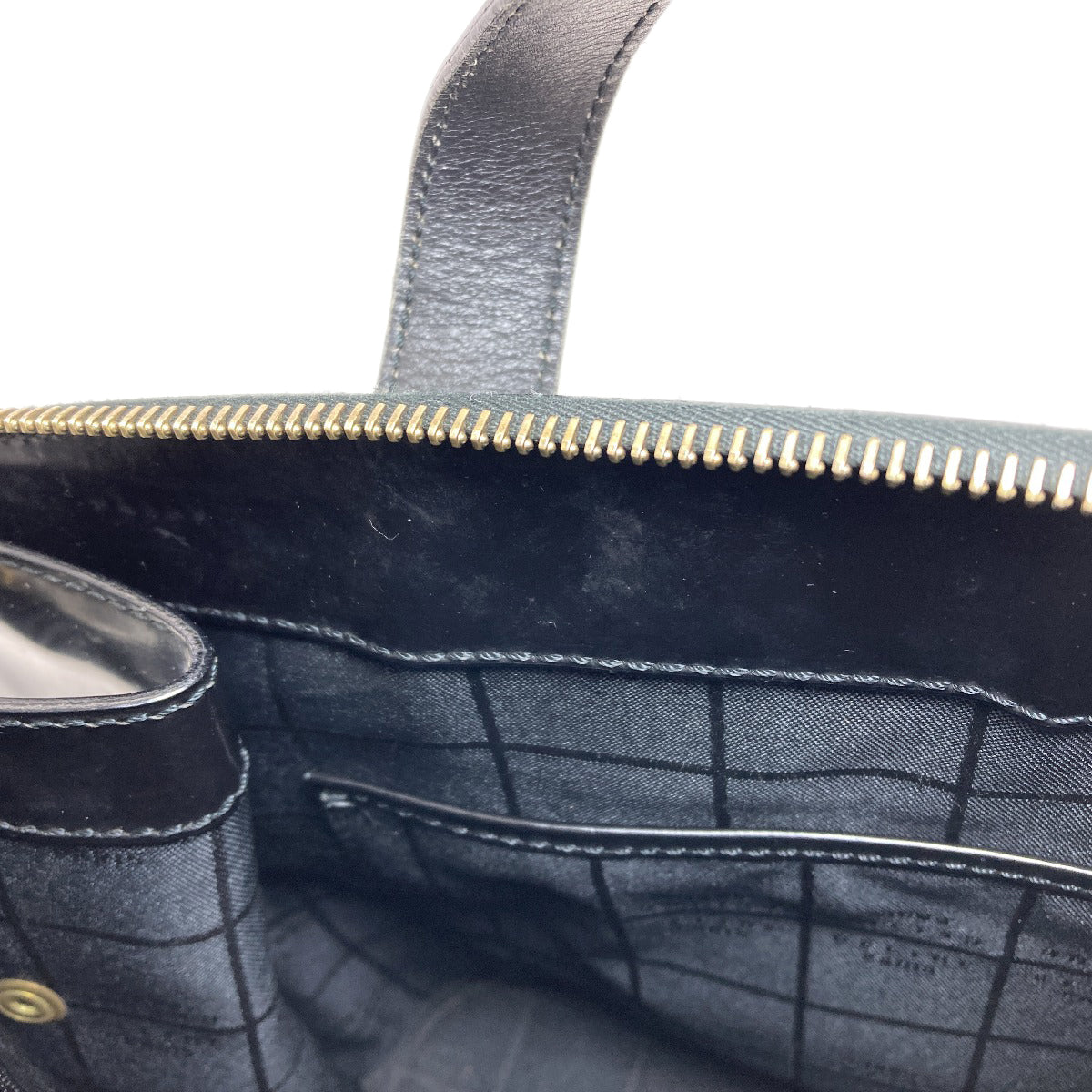 CELINE セリーヌ マカダム トートバッグ エナメル レディース 中古