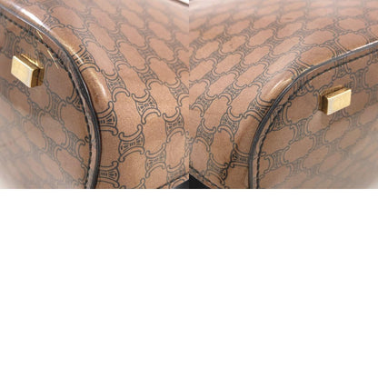 CELINE セリーヌ マカダム トートバッグ エナメル レディース 中古