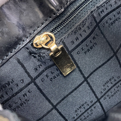 CELINE セリーヌ マカダム トートバッグ エナメル レディース 中古