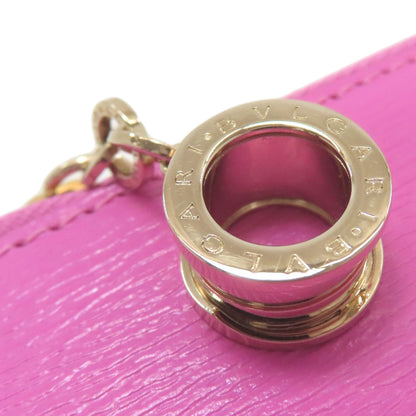BVLGARI ブルガリ ビーゼロワンチャーム 二つ折り財布（小銭入れあり） レザー レディース 中古