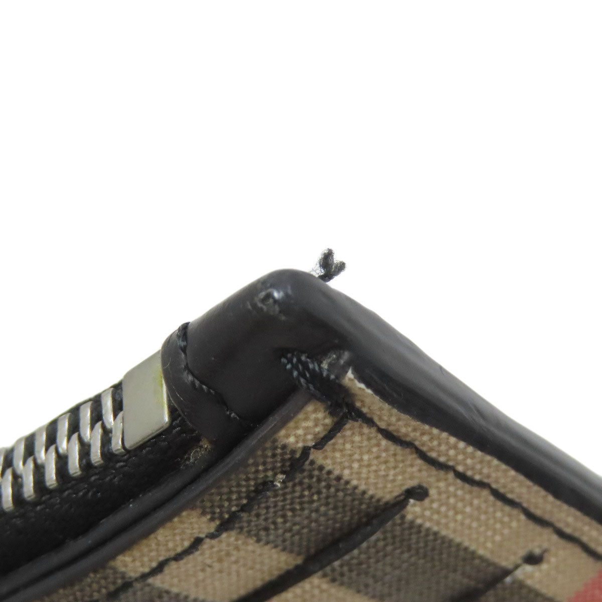 BURBERRY バーバリー バーバリーチェック カードケース PVC レディース 中古