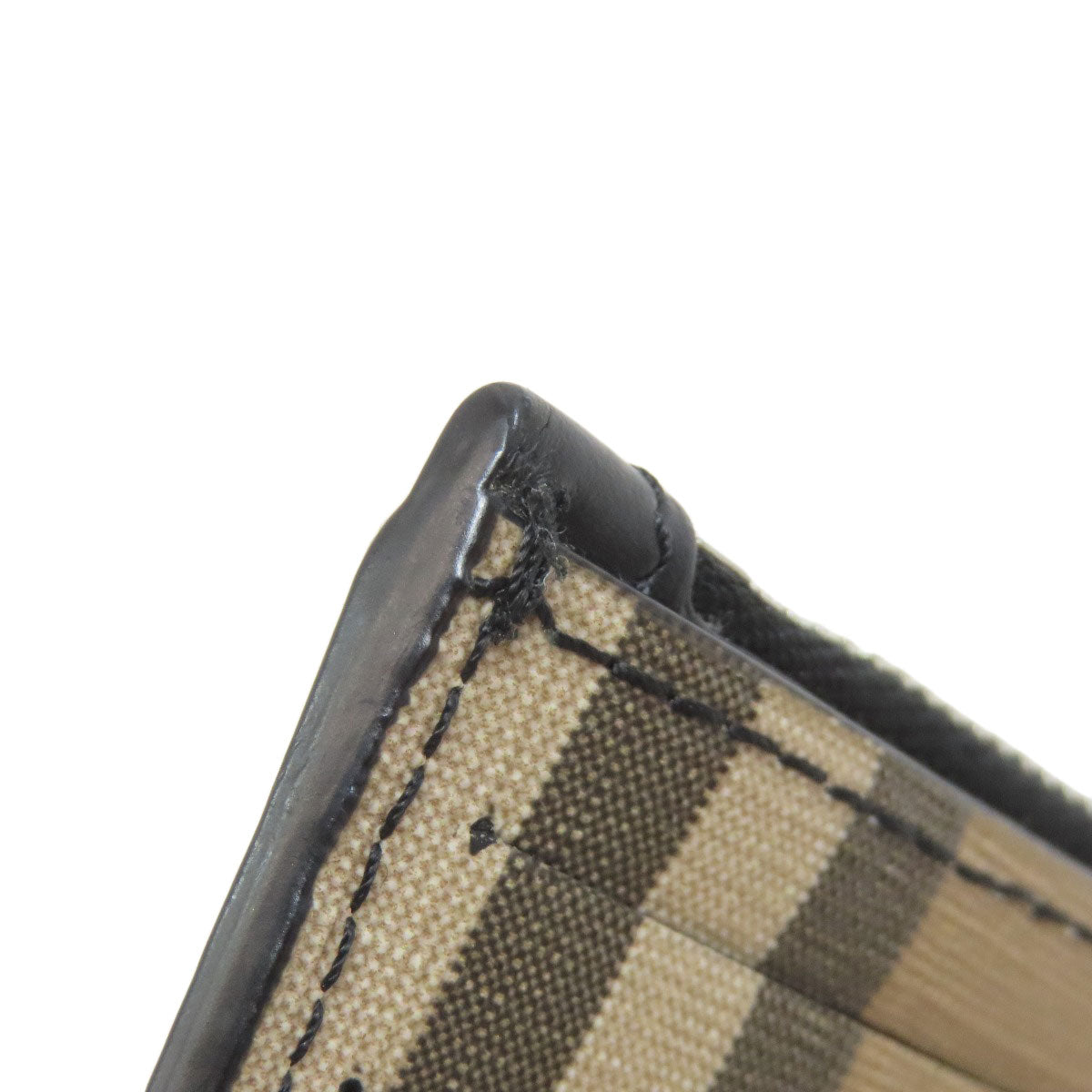 BURBERRY バーバリー バーバリーチェック カードケース PVC レディース 中古