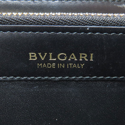 BVLGARI ブルガリ ロゴ ビーゼロワン 長財布（小銭入れあり） レザー レディース 中古