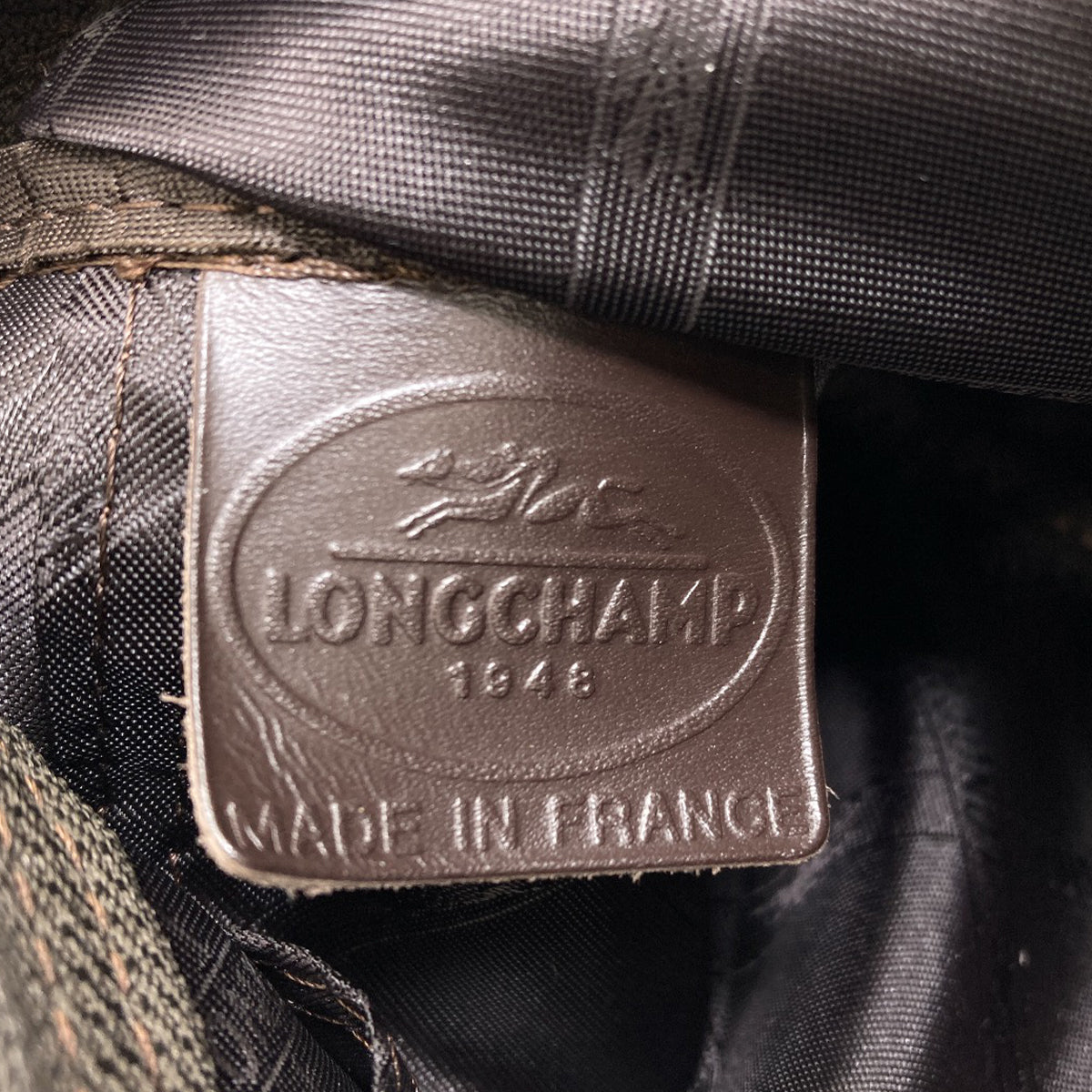 ロンシャン ロゴ ショルダーバッグ 中古 商品画像7