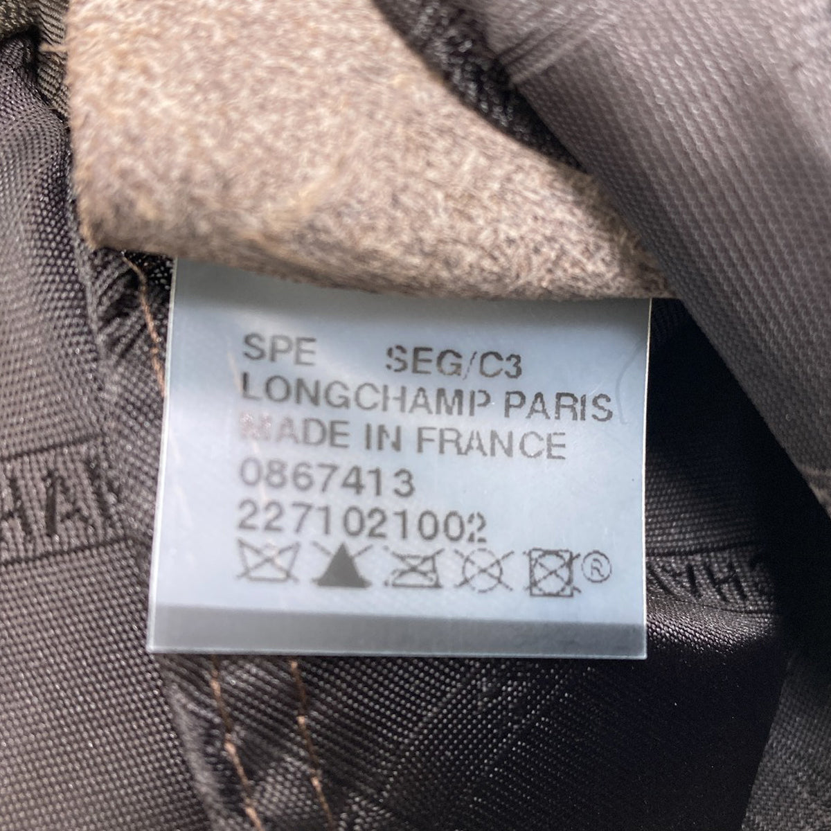 ロンシャン ロゴ ショルダーバッグ 中古 商品画像8