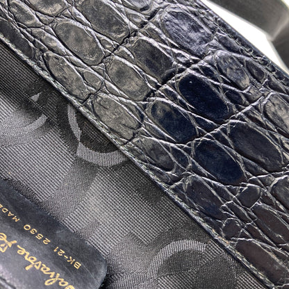 サルヴァトーレフェラガモ ヴァラリボン 型押し トートバッグ 中古 商品画像10